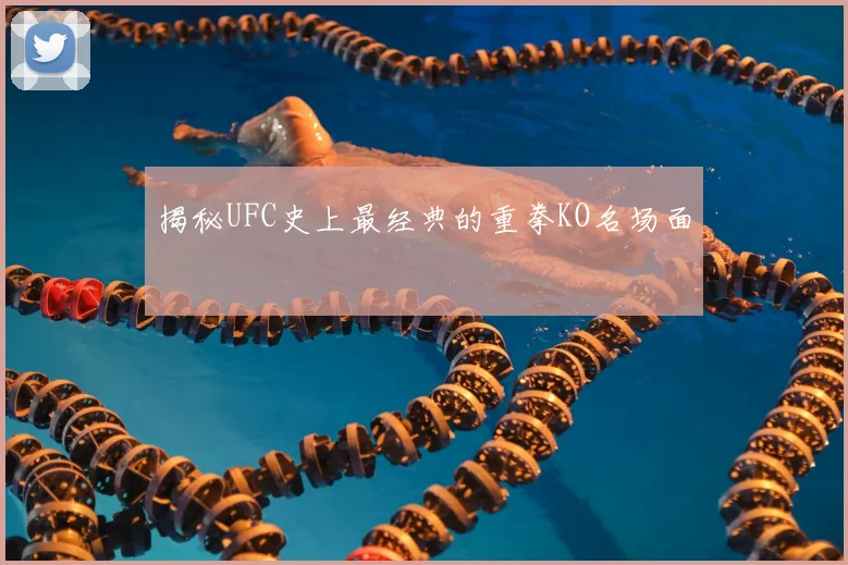 揭秘UFC史上最经典的重拳KO名场面